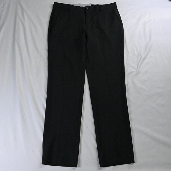 Greg Norman 36 x 34‎ Black Stretch Waist Performance Tech Mens Golf Pants - Picture 1 of 7